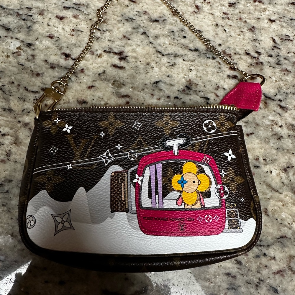 Louis Vuitton limited edition mini pochette - Picture 1 of 10